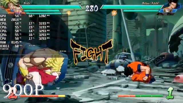 DRAGON BALL FIGHTERZ - NVIDIA GTX 750 2GB - 1080P - 900P -720P смотреть онлайн
