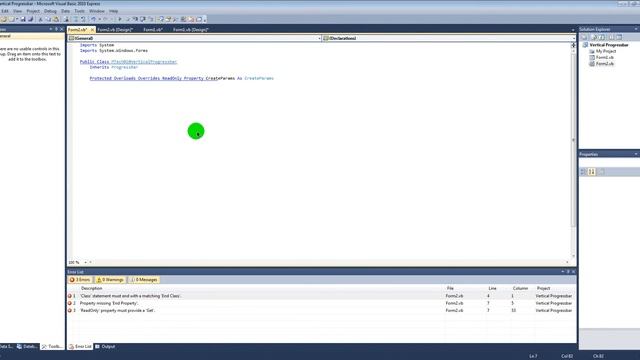Vertical Progressbar vb 2010 tutorial смотреть онлайн