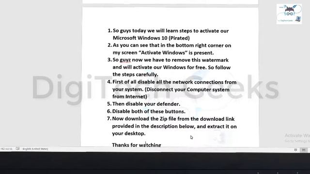 How to activate Microsoft Windows 10/8/7 (Pirated) смотреть онлайн
