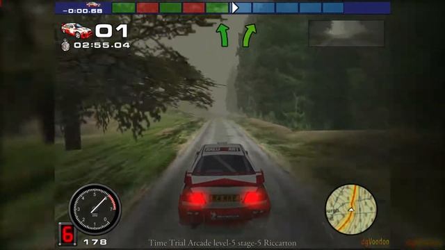 Mobil 1 Rally Championship Time Trial Arcade Riccarton on Windows 10 смотреть онлайн