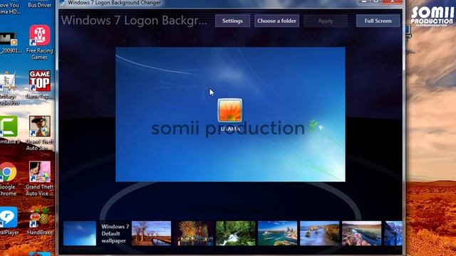 How to change windows 7 logon screen background смотреть онлайн