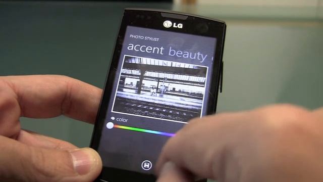 LG Optimus 7 - videoprova смотреть онлайн