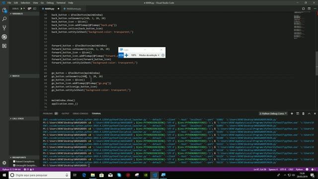 PYTHON #15 - CRIANDO NAVEGADOR DE INTERNET смотреть онлайн