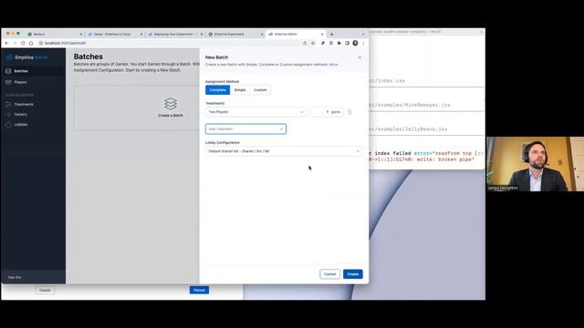 Create multiplayer, interactive online experiments with Empirica смотреть онлайн