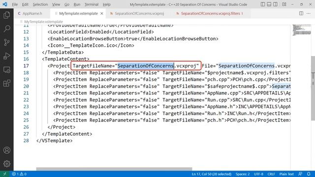 C++ Custom Project Template for Visual Studio 2022 смотреть онлайн