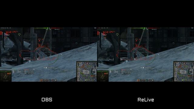 OBS and ReLive video comparison смотреть онлайн