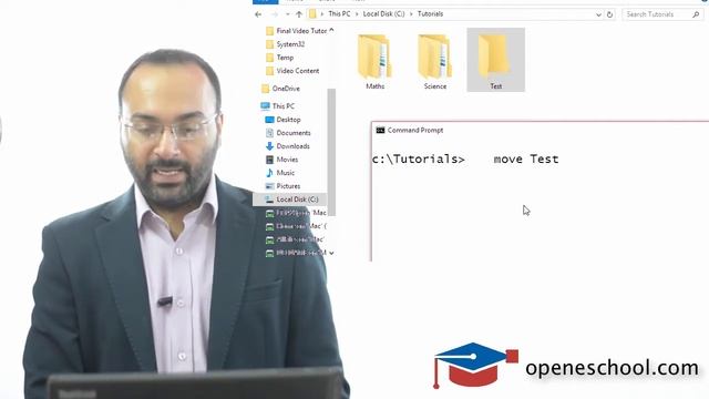 Windows Command Line Tutorials - Tutorial 12 - move command смотреть онлайн