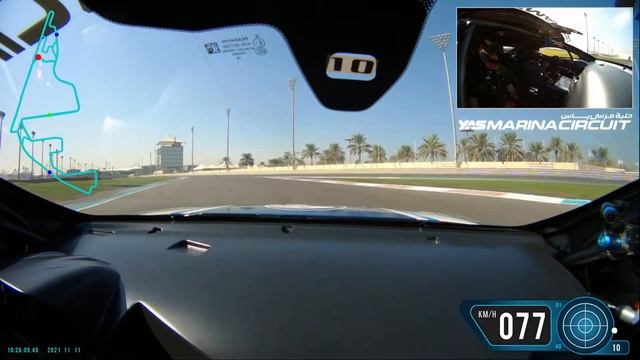 Yas Marina Circuit Aston Martin GT4 driving experience Nov 2021 смотреть онлайн