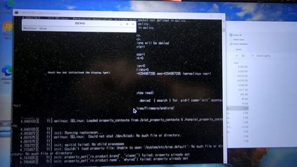 Qemu running TWRP and ARM64 GKI-ish kernel 5.10 for MSM kernel porting