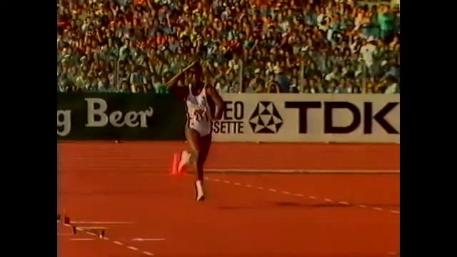 1591 World Track and Field 1987 Javelin Women Tessa Sanderson смотреть онлайн