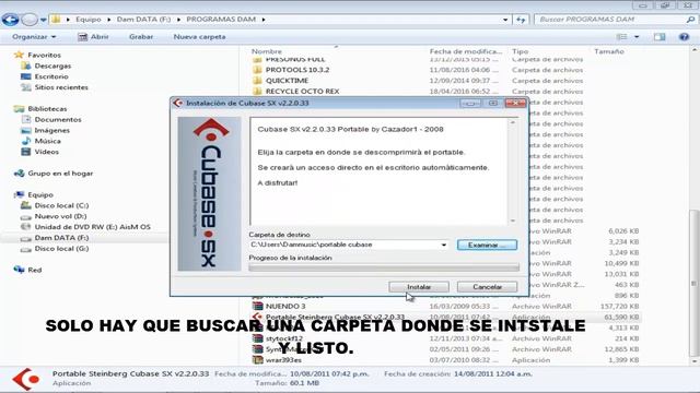 CUBASE 2 PORTABLE (DESCARGA GRATIS) смотреть онлайн