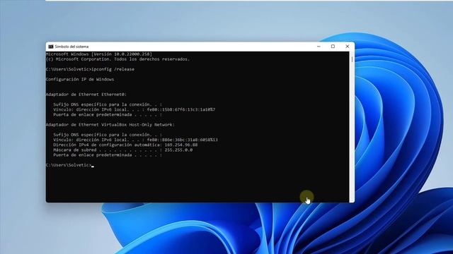 🌐🔄 Liberar y Renovar Dirección IP Windows 11 ✔️ CMD смотреть онлайн