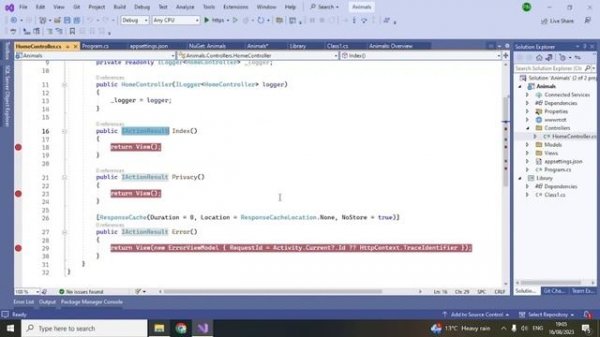 How to Create Your First ASP NET Core MVC .NET 7 Web Application Project in Visual Studio 2022