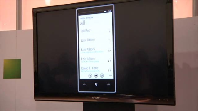 Windows Phone 7 Series Demo @ CTIA 2010. смотреть онлайн
