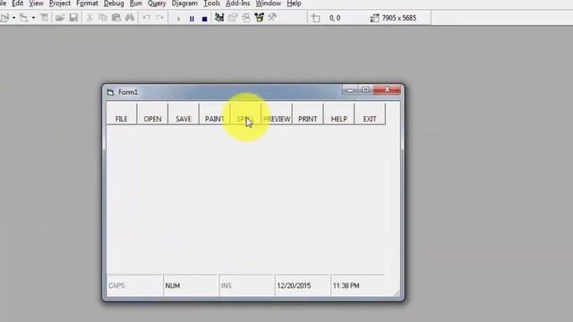 Create Tool Bar,Status Bar and Menu Bar using Visual Basic 6 0 Step By Step Complete Tutorial смотреть онлайн