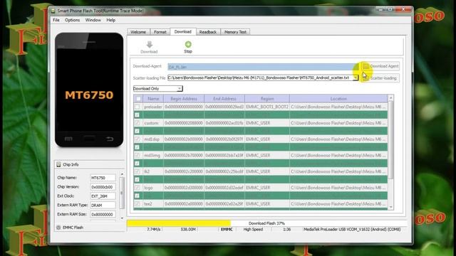 Flash Meizu M6 (M1711) using SP Flash Tool | Global Rom смотреть онлайн