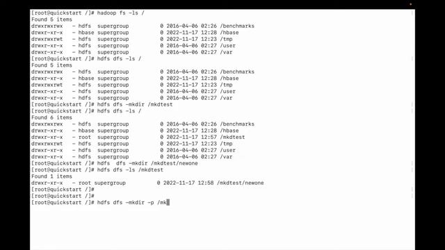 Basic HDFS Commands : How to create directory on HDFS @MKDMixture смотреть онлайн