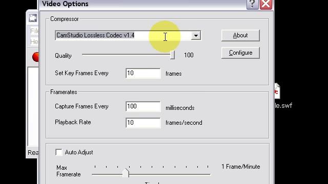 CamStudio Settings Overview - part 2 of 3 смотреть онлайн
