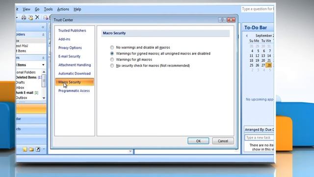 Microsoft® Outlook 2007: How to view or change add-in security settings on Windows® Vista? смотреть онлайн