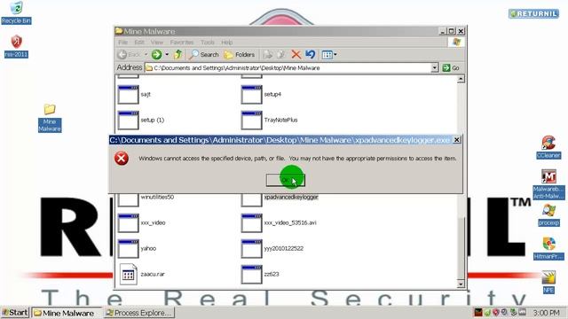 RETURNIL System Safe 2011 vs. malware смотреть онлайн
