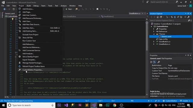 Adding Custom Controls To Visual Studio ToolBox смотреть онлайн