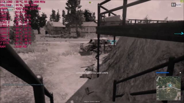 PUBG - [Window Fullscreen] - SSD - Benchmark - GTX 1060 6Gb+Core i7 3770 смотреть онлайн