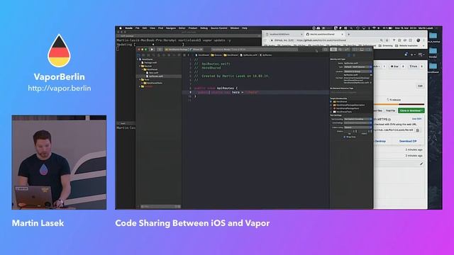 Martin Lasek - Code Sharing Between iOS and Vapor смотреть онлайн