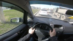 2008 Opel Zafira 1.8 (140) POV TEST DRIVE