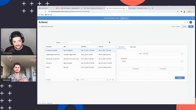 Building an Events Management System with 8base and Retool смотреть онлайн