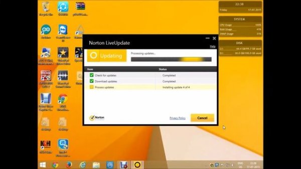 How do I update my Norton/Symantec Antivirus? (live) | 100% Working Mp4