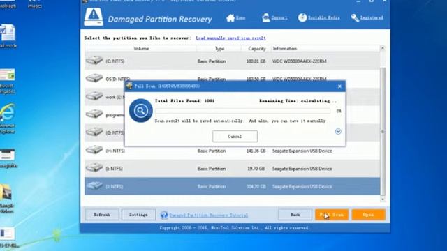 Guide to external hard drive data recovery (MiniTool Power Data Recovery) смотреть онлайн