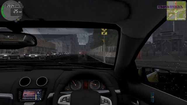 City Car Driving Steam Edition 'Rainy Day' PC Gameplay 1080p 60fps смотреть онлайн