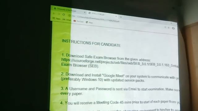 BA B.Sc Roll Number Slips Annual 2020 Online Exams Punjab Univesity смотреть онлайн