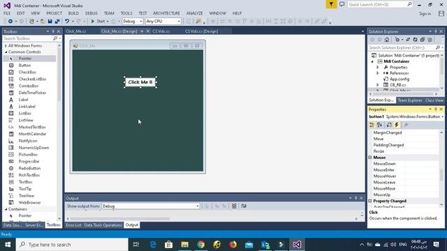 C# Buttons Events смотреть онлайн