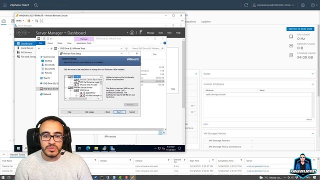 [EN] How to create a Microsoft Windows Server 2022 VMware Template - step by step смотреть онлайн