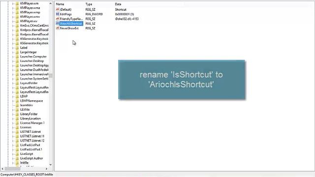 How to Remove Shortcut Arrow on Icons in Windows смотреть онлайн