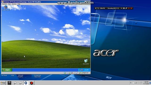 Virtual PC Funtional Part 1: Windows XP ( Mozila Firefox & Gravity Falls Wallpaper Installion смотреть онлайн