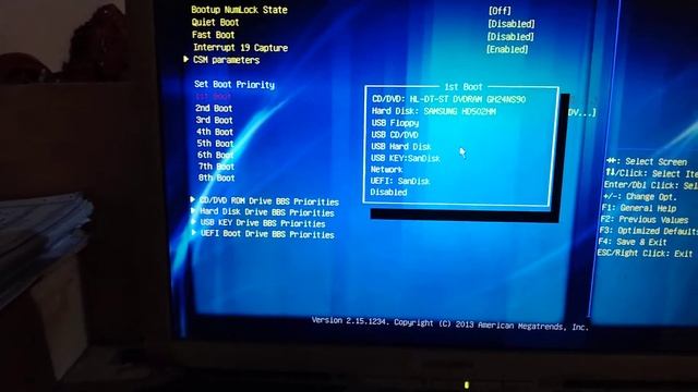 Cara Setting FOX BIOS AMI FOXCONN смотреть онлайн