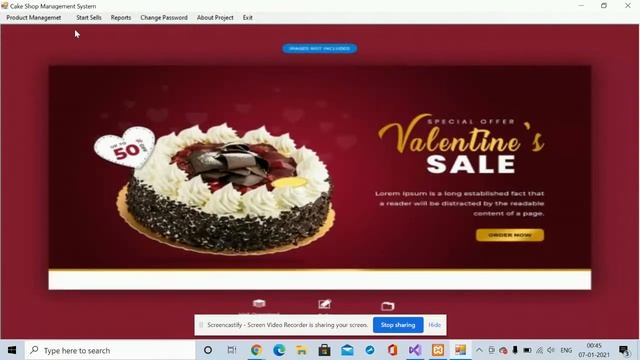Cake Shop Management System C# Windows Application Project смотреть онлайн