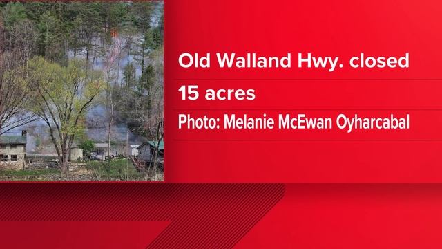 TVFD: Brush fire in Townsend threatens multiple structures, shuts down part of Old Walland Highway смотреть онлайн