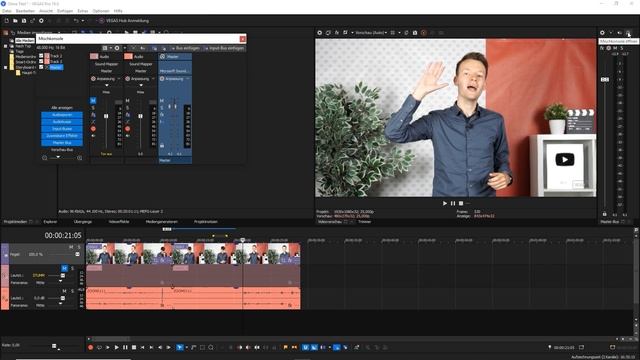 Videoschnitt Tutorial für Beginner mit Sony Vegas Pro смотреть онлайн