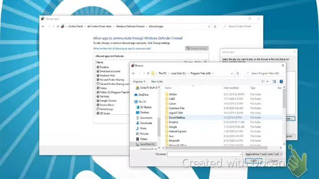 Changing Firewall Settings for Doceri Desktop on Windows 10 смотреть онлайн
