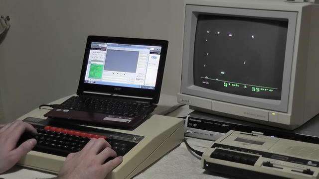 UPCFS loading UEF files from a Win 7 Notebook onto a BBC Micro смотреть онлайн