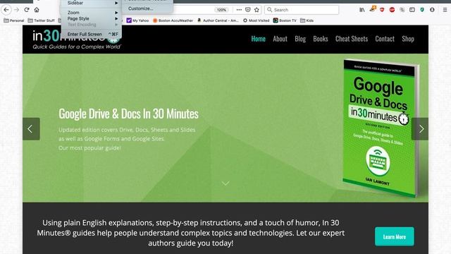 Firefox Bookmarks Tutorial: Hide Bookmarks Bar (Windows/Mac) смотреть онлайн