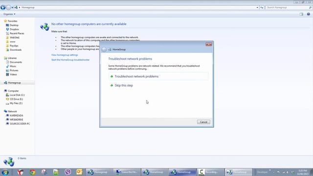 Leaving a Homegroup on Windows 7 - Issue (fixed) смотреть онлайн