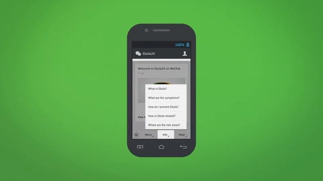 Add WeChat ID: Ebola24 for news, advice and more смотреть онлайн