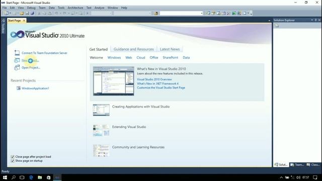 Cara Instalasi dan Pengenalan Interface Microsoft Visual Studio 2010 смотреть онлайн