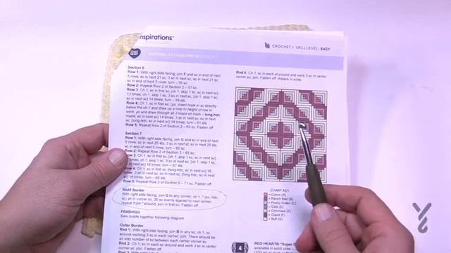 Crocheting a LOG CABIN Throw Blanket with Mikey of The Crochet Crowd смотреть онлайн