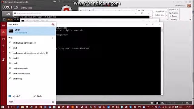 Disable the Windows 10 DiagTrack Service смотреть онлайн