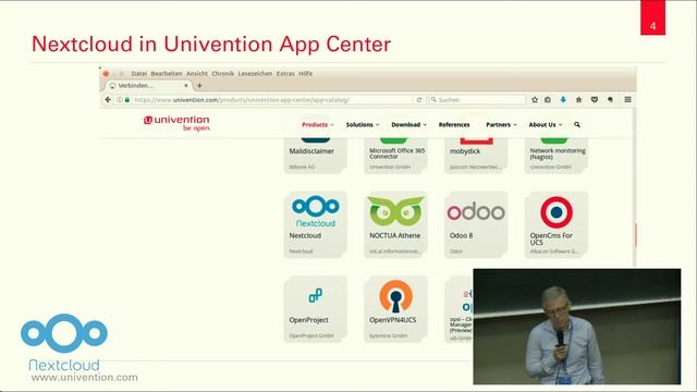 Univention CEO Peter Ganten about the Nextcloud Appliance смотреть онлайн